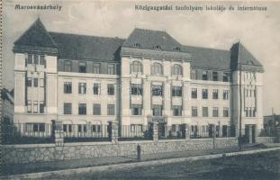 Marosvásárhely, Targu Mures; képeslapfüzet 10 képeslappal / postcard booklet with 10 poscards