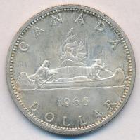 Kanada 1965. 1$ Ag "II. Erzsébet" T:2
Canada 1965. 1 Dollar Ag "Elizabeth II" C...