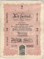 1848. 2Ft "Kossuth bankó" T:III