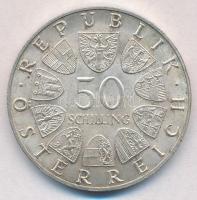 Ausztria 1968. 50Sch Ag "50 éves a Köztársaság" T:1-,2
Austria 1968. 50 Schilling Ag &quo...