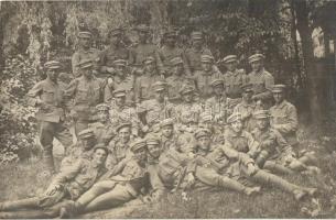 WWI K.u.K. military, soldiers group photo