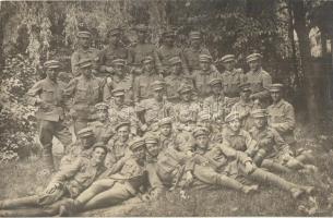 WWI K.u.K. military, soldiers' group photo