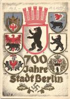1937 700 Jahre Stadt Berlin / 700 years old Berlin, swastika, NS propaganda, coat of arms