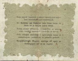 1848. 10Ft "Kossuth bankó" sor és sorozatszám hiányzik! T:II/III R!