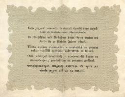 1848. 10Ft "Kossuth bankó" hátlapon az összes "ö" betűn ferdén állnak a pontok! ...