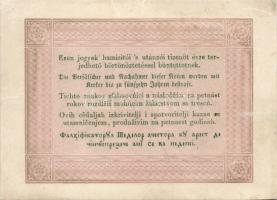 1848. 5Ft "Kossuth bankó" (2x) áthúzással érvénytelenítve T:restaurált