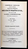 Czifray István szakács mester magyar nemzeti szakácskönyve. Bp., 1985, Állami Könyvterjesztő Vállala...