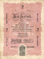 1848. 2Ft "Kossuth bankó" T:III