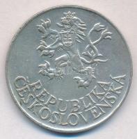 Csehszlovákia 1955. 25K Ag "Felszabadulás a német megszállás alól - 10. évforduló" T:2,2- ...