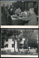 cca 1959 Tiszavölgyi József (1909-?) fotóriporter hagyatékából 13 db vintage fotó különféle témákról, pecséttel jelzett, 13x18 cm