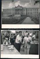 cca 1959 Tiszavölgyi József (1909-?) fotóriporter hagyatékából 13 db vintage fotó különféle témákról...