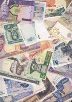303klf bankjegy jobbakkal, az egész világból, régi és új T:I (legalább 200db),II,III,IV