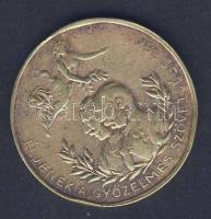 I.v.h. Vilmos német császár és Ferenc József Br zseton T:2/3 kis ph