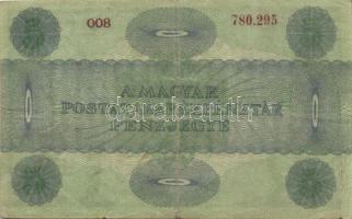 1919. 5K gúnyrajzzal "vörös katona előtte kakas" T:III