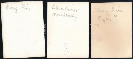 cca 1973 Vietnámi háború, 8 db feliratozott, vintage fotó, 9x12 cm / war in Vietnam, 8 photos, 9x12 ...