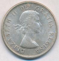 Kanada 1963. 50c Ag II. Erzsébet T:2 Canada 1963. 50 Cents Ag Elizabeth II C:XF
