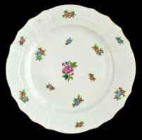 Herendi Eton mintás süteményes készlet, kézzel festett, jelzett, hibátlan,  d:15 cm ( 6×), d:27,5 cm