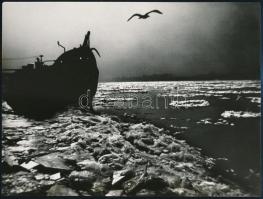 cca 1975 Gebhardt György (1910-1993) budapesti fotóművész hagyatékából 3 db jelzés nélküli vintage f...