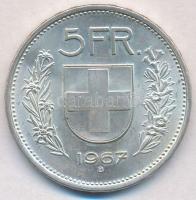 Svájc 1967B 5Fr Ag "Tell Vilmos" T:1-,2
Switzerland 1967B 5 Francs Ag "William Tell&...