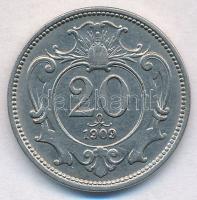 Ausztria 1909. 10h Ni T:1- Austria 1909. 10 Heller Ni C:AU Krause KM#2803