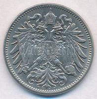 Ausztria 1909. 10h Ni T:1-
Austria 1909. 10 Heller Ni C:AU
Krause KM#2803