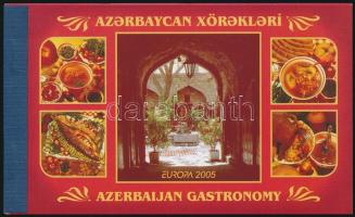 EUROPA Gastronomy stamp-booklet, EUROPA Gasztronómia bélyegfüzet
