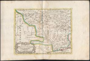 cca 1700  Olaszországi területek térképe. Összesen 6 db: Nápoly, Guastalla, Szardínia, Mantova Színe...