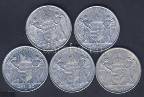 1943. 5P Alu (5x) T:2,2/3