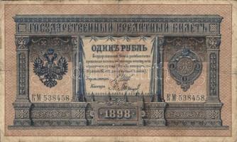 Cári Oroszország és korai Szovjetunió 1898-1938. 21db bankjegy T:II,III,III/IV