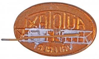 ~1950. "Autotaxi Vállalat" festett jelvény (26x40mm) T:2 tű sérült