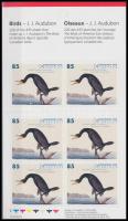 Audubon bird paintings stamp booklet, Audubon madárfestmények bélyegfüzet
