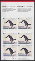 Audubon bird paintings stamp-booklet, Audubon madárfestmények bélyegfüzet