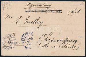 1905 Hegedűs Károly (1847-?) ügyvéd, országgyűlési képviselő  fényképe díszmagyarban aláírásának kép...