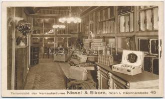 Nissel & Sikora. Wien I. Kärntnerstrasse 45 / Austrian special store for fine enamelled goods, n...