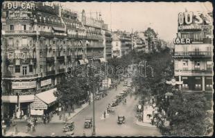 Automobilok tétele, 5 db szabadon felhasználható vintage negatív (6x6 cm és 6x9 cm), + 1 db párizsi ...