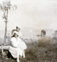 cca 1940 Balatoni felvételek, 21 db vintage negatív, 4x6 cm és  9x12 cm között