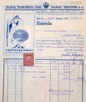 1927-1948 Vegyes számla tétel, összesen 41 db, többségében okmánybélyeggel