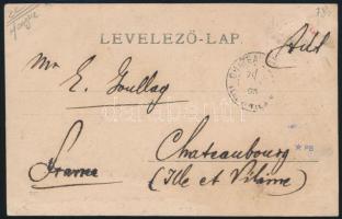 1905 Kossuth Ferenc (1841-1914) mérnök, politikus fényképe díszmagyarban. Fotólap postán elküldve 9x...