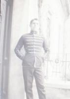 cca 1925 Katonai negatívok kiképzésről, tisztekről, stb., 13 db vintage negatív, 4,5x6,5 cm