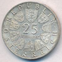 Ausztria 1965. 25Sch Ag "Műszaki Főiskola - Bécs" T:1- kis patina Austria 1965. 25 Schilli...
