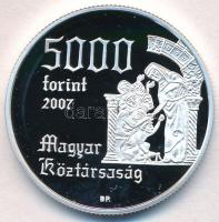 2007. 5000Ft Ag "Árpád-házi Szent Erzsébet" tanúsítvánnyal T:PP 
Adamo EM213