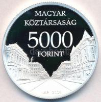 2009. 5000Ft Ag "Világörökség helyszínek: Budapest" tanúsítvánnyal T:PP 
Adamo EM223