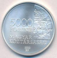 2010. 5000Ft Ag "Kosztolányi Dezső" tanúsítvánnyal T:BU Adamo EM227