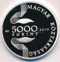 2010. 5000Ft Ag "Úszó EB" T:PP 
Adamo EM229