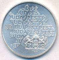 1998. 750Ft Ag Budapest 125 éves műanyag tokban, tanúsítvánnyal T:BU Adamo EM149