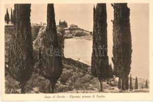 Lago di Garda, Cipressi presso S. Vigilio