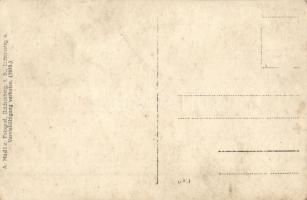 Első világháborús magyar katonák csoportképe télen / WWI K.u.k. Hungarian soldiers' group photo...