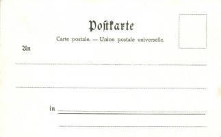 Gibraltar. Signal-Station, Batterie, Ein Thor von Karl V, Öffentliche Garden. Geographische Postkart...