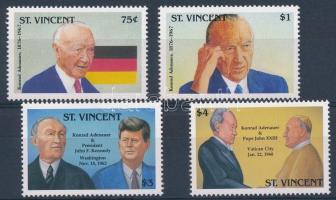 Konrad Adenauer halálának 25. évfordulója sor, Konrad Adenauer set
