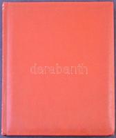 Közepes alakú képeslapalbum 180 db modern külföldi városképes lappal / Medium sized postcard album w...